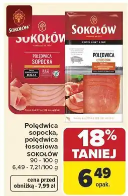 Carrefour Market Polędwica sopocka, polędwica łososiowa Sokołów oferta