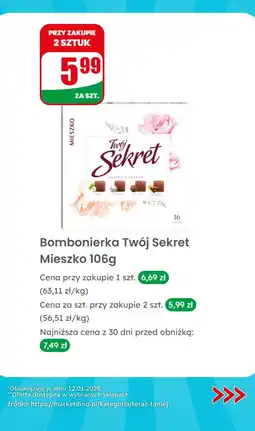 Dino Bombonierka czekoladowa Twój Sekret Mieszko oferta