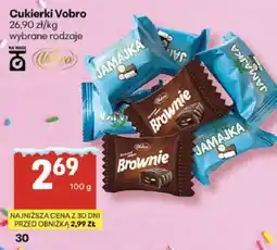 Delikatesy Centrum Cukierki Vobro wybrane rodzaje oferta