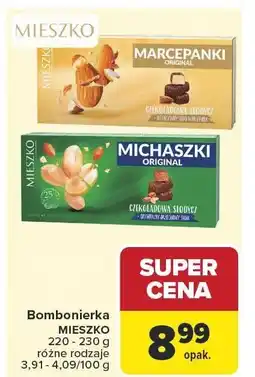 Carrefour Market Bombonierka Marcepanki Original MIESZKO czekoladowa słodycz oferta