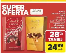 Carrefour Market Praliny Lindt Lindor oferta