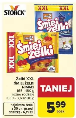 Carrefour Żelki XXL Śmiejżelki Nimm2 oferta