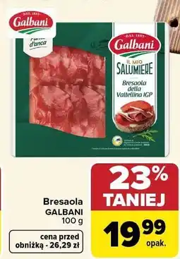 Carrefour Market Bresaola GALBANI oferta