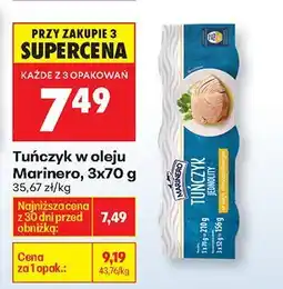 Biedronka Tuńczyk w oleju oferta