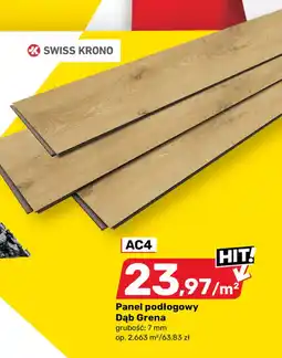Bricomarche Panel podłogowy Swiss Krono oferta