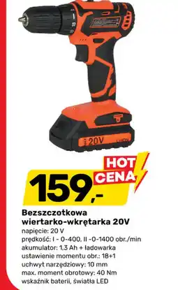 Bricomarche Akumulatorowa wiertarko-wkrętarka oferta