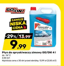 Bricomarche Płyn do spryskiwaczy zimowy GO/ON! oferta