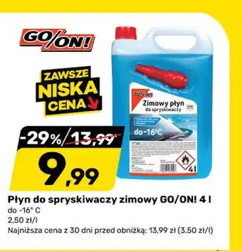 Płyn do spryskiwaczy zimowy GO/ON!