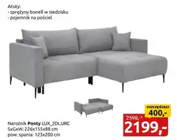 Black Red White Narożnik oferta