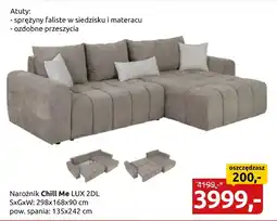 Black Red White Narożnik Lux oferta
