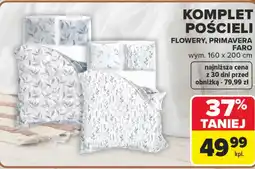 Carrefour Komplet pościeli Primavera oferta