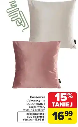 Carrefour Poszewka Eurofirany oferta