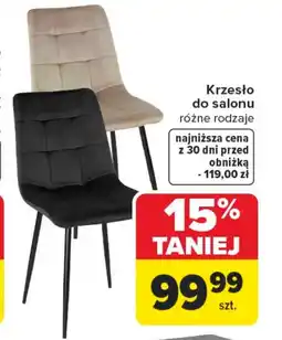 Carrefour Krzesło oferta