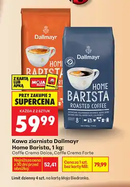 Biedronka Kawa ziarnista Dallmayr oferta