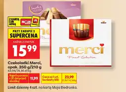 Biedronka Czekoladki Merci oferta