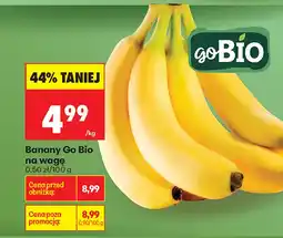 Biedronka Banany GoBio oferta