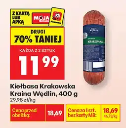 Biedronka Kiełbasa Kraina Wędlin oferta