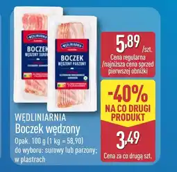 ALDI Boczek surowy Wędliniarnia oferta