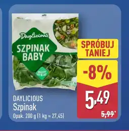 ALDI Szpinak Daylicious oferta
