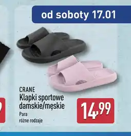 ALDI Klapki Crane oferta
