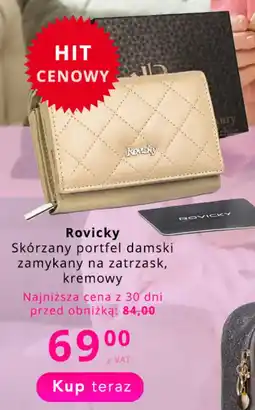 Poczta Polska Rovicky Skórzany portfel damski oferta