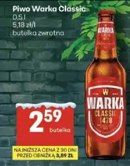 Delikatesy Centrum Piwo Warka Classic oferta