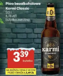 Delikatesy Centrum Piwo bezalkoholowe Karmi Classic oferta