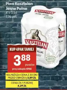 Delikatesy Centrum Piwo Kasztelan Jasne Pełne oferta