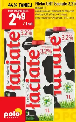Polomarket Mleko UHT Łaciate 3,2% oferta