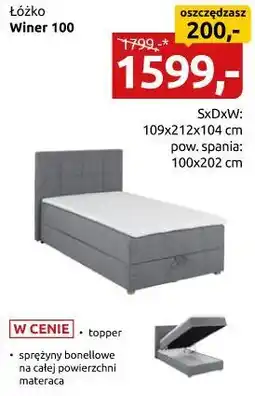Black Red White łóżko Winer 100 oferta