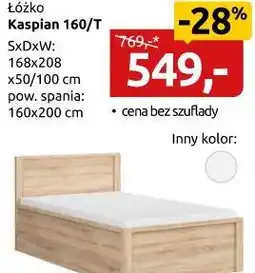 Black Red White łózko Kaspian 160/T oferta