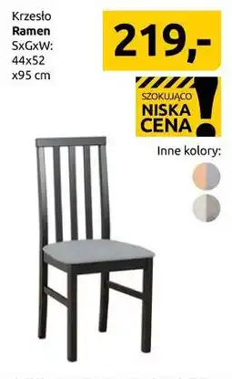Black Red White krzesło Ramen oferta