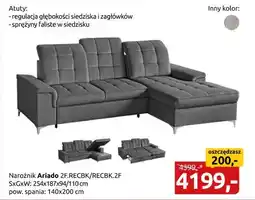 Black Red White narożnik Ariado oferta