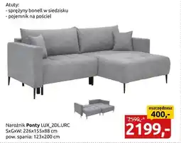 Black Red White narożnik Ponty oferta