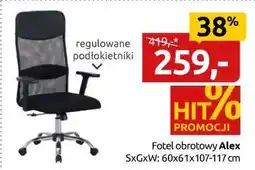 Black Red White fotel obrotowy Alex oferta