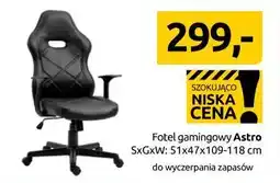 Black Red White fotel gamingowy Astro oferta