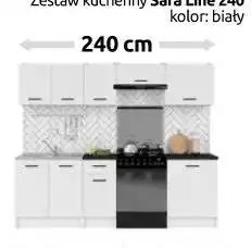 Black Red White zestaw kuchenny Sara Line 240 oferta