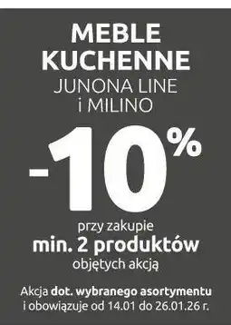 Black Red White Meble kuchenne Junona Line i Milino -10% oferta
