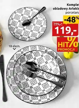 Black Red White komplet obiadowy Arlekin oferta