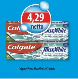 DUO-TES Colgate Pasta Max White Crystals oferta
