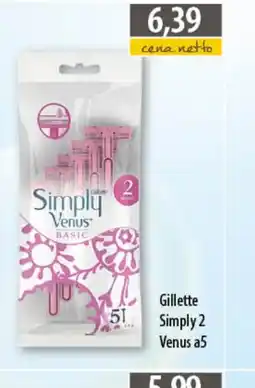 DUO-TES Gillette Simply 2 Venus oferta