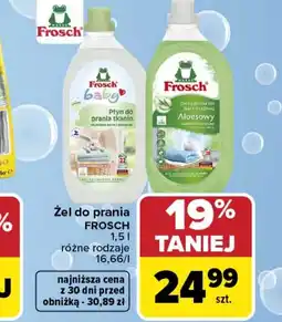 Carrefour Żel do prania Frosch oferta