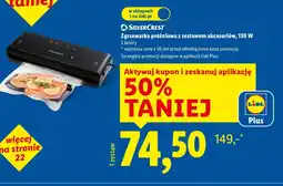 Lidl Zgrzewarka próżniowa SilverCrest oferta