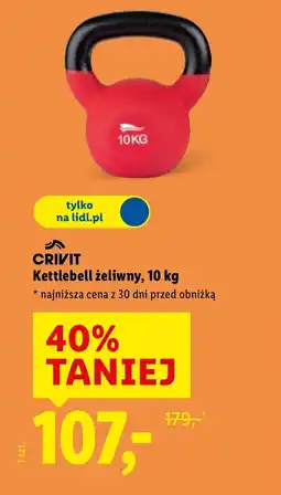Lidl Kettlebell Crivit oferta