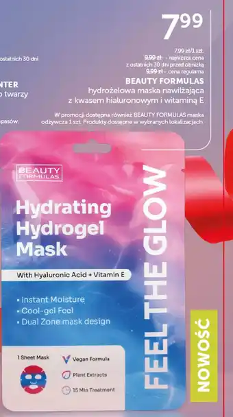 Maska do twarzy Beauty formulas