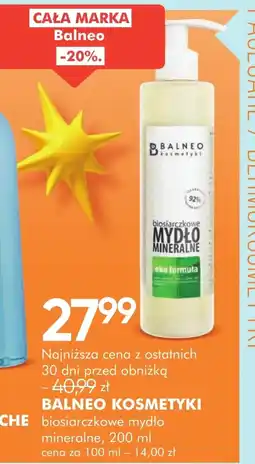 SuperPharm Mydło Balneo oferta