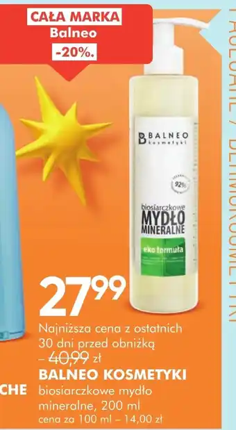 Mydło Balneo