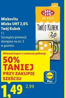 Lidl Mleko Mlekovita oferta