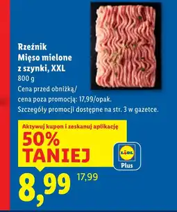 Lidl Mięso mielone Rzeźnik oferta