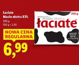 Lidl Masło Łaciate oferta